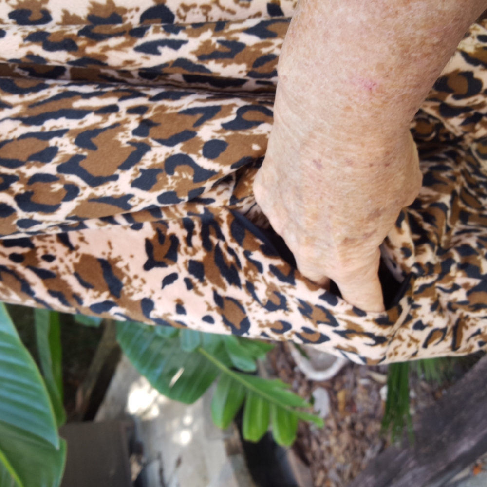Dennis basso Oversized leopard print shaket - Picture 10 of 10